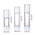 2024 Airless Bottle Empty Vacuum Lotion Bottles Clear Containers