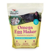 Manna Pro Omega Egg Maker, Supplement for Laying Hens -5 lbs.