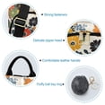 thumbnail image 7 of FORMRS Women's Travel Backpack Purse Anti-Theft Hidden Pockets Casual Shoulder Bag, Black Flowers Pattern, 7 of 7