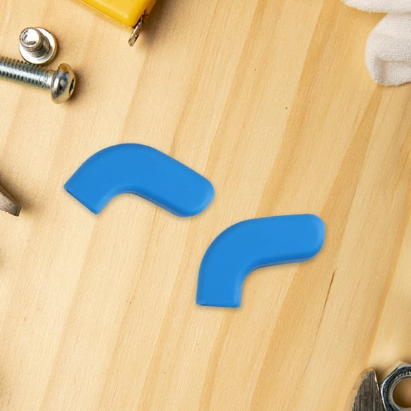 CTIRCHIU 2Pcs Tow Trailer Hitch Guard Tow Hook Cap TPU Bumper Towing Accessories