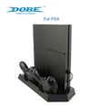 thumbnail image 2 of Support de Refroidissement PS4 avec Ventilateur - Base Universelle 3-en-1 pour PS4 Pro/PS4 Slim/Original PS4 / Design Antidérapant, Ventilateur Alimenté par Usb, Support de Console Gain de Place pour Éviter la Surchauffe, 2 of 5