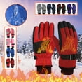 thumbnail image 2 of Vikakiooze Winter Gloves Ski Gloves Men Women, Snow Gloves Waterproof Breathable, Winter Gloves Snowboard Snowboarding Skiing Insulated Warm, 2 of 8