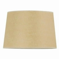 Cal Lighting, Drum Hardback Leatherette Shade