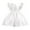 #190-White, variant on Toddler Baby Girl Butterfly Tutu Dress Bowknot Princess Flower Girl Wedding Pageant Birthday Party Dresses