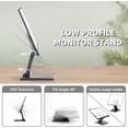 thumbnail image 2 of Soporte para monitor Feising, ajustable, plegable, individual, de 10 a 27 pulgadas, 2 of 7