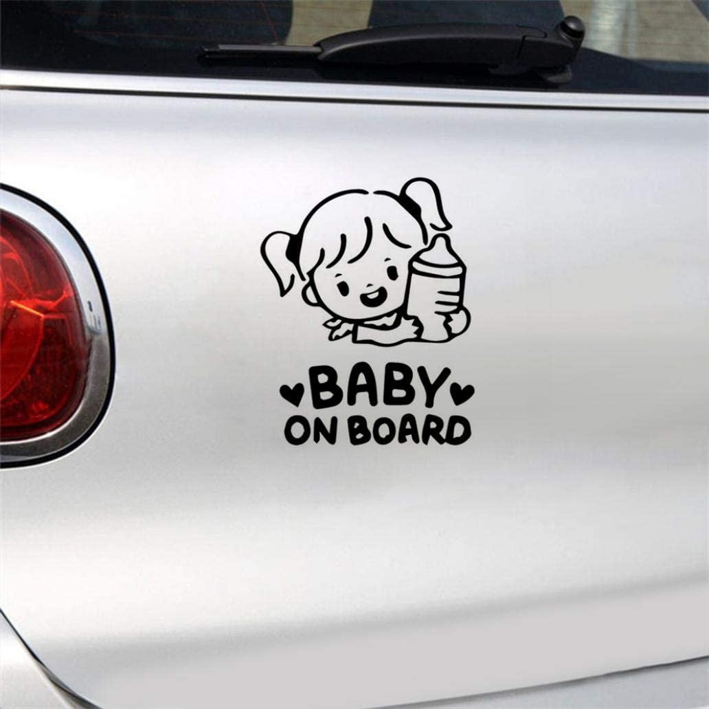 Little Chicks Baby On Board Car Sign – Yellow Safety Decal With Suction Cup – Weather Resistant Awareness Sticker
