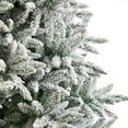 thumbnail image 5 of Nearly Natural 8ft. Flocked West Virginia Spruce Artificial Christmas Tree with 600 Clear Lights and 1856 Bendable Branches, 5 of 10