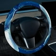 thumbnail image 2 of Shark 14.5 Inch Printing PVC Leather Car Wheel Cover Auto Accessories Steer Steering Wheel Covers Car Wheel Covers, 2 of 6