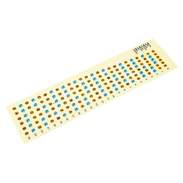 Convenient Guitar Headstock Sticker, Guitar Sticker, Professional Guitar For Guitar Players Fun Practice