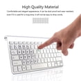 thumbnail image 2 of Keyboard Sticker Russian Letters Stickers for Computer Keypad Black White, 2 of 5