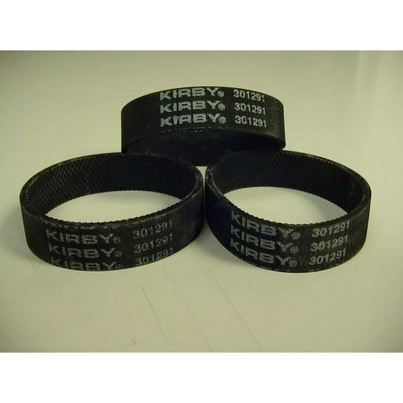 Kirby Details About Genuine Belts Upright Vacuum Cleaner knurled 3 Belts 301291