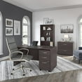 thumbnail image 2 of Studio C 5 Shelf Bookcase in Storm Gray - Engineered Wood, 2 of 5