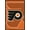 Mahogany Framed Version, variant on Trends International Philadelphia Flyers® - Logo Poster
