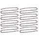 thumbnail image 4 of Cadenas de bordillo de metal ANGGREK 8 Piezas 1 M de Ancho, 4 of 8