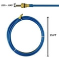 thumbnail image 3 of Miller 194012 Welding Cable Liner 15' for .035" ~ .045" Millermatic Series Replacement 4-Pack, 3 of 3
