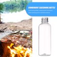 thumbnail image 3 of Botella de almacenamiento FLhrweasw condimentos Aceite Transparente Recargable tapa Aluminio 100 ml, 3 of 9