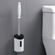 thumbnail image 2 of Escobilla De Inodoro Accesorios De Baño Escobilla De Inodoro Colgante Sin Callejones Sin Salida Escobilla De Inodoro para Lavar Colgar En La Pared Blanco, 2 of 3