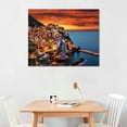 thumbnail image 2 of Awypu Cinque Terre Manarola Italy Cliff Homes Landscape Photo Photograph Art Sicily Almafi Coast Picture Beautiful Scenery Cool Wall Decor Art Print Poster, 2 of 4
