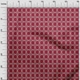 thumbnail image 2 of oneOone Organic Cotton Voile Fabric Check Kasuri Printed Fabric 1 Yard 42 Inch Wide, 2 of 4