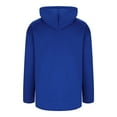 thumbnail image 6 of Stamzod Womens Fall Fashion 2025 Pullover Hoodies Long Sleeve Casual Hoodie with Pocket Solid Color Hooded Sweatshirt for Women Blue M, 6 of 7