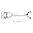 thumbnail image 5 of Yammee Adjustable BB Cup Tool Bicycle Bottom Bracket Wrench Bottom Bracket Cup Removal Tool Multifunctional Bike Axis-Wrench, 5 of 12