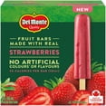 thumbnail image 1 of DEL MONTE Strawberry Frozen Fruit Bars, 10 x 50 ml, 1 of 9