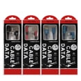 thumbnail image 4 of Tableta para teléfono Android Cable Gear Walker 1M Micro USB rojo, 4 of 4
