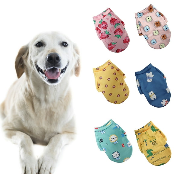 Walbest Pet Dog Clothes Winter Dog Sweatshirts Pet Cartoon Costume Winter Coat Warm Puppy Sweaters Outfit for Small Dogs Cats Chihuahua Pets