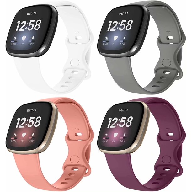 Fitbit sense silicone bands Clearance