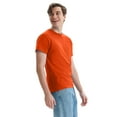 thumbnail image 3 of Hanes Essentials Unisex Cotton T-Shirt Orange S, 3 of 7