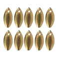 thumbnail image 2 of koolsoo Metal Spoon Fishing Lures Hard Sequins Baits Golden 10pcs, 2 of 8