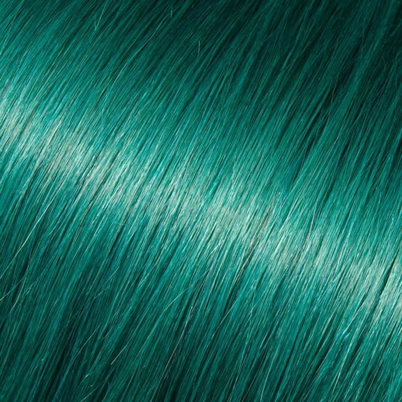 Babe I-Tip Pro 18 Inch Peggy #Teal Hair Extensions 20 Pieces Straight Color