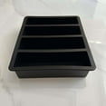 thumbnail image 3 of Strip Ice Cube Tray with 4 Grids, Reusable Silicone Mold for Household & Commercial Use, Sealed Leakproof Design, Compact & Dishwasher Safe, 3 of 8