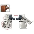 thumbnail image 4 of Zyler - 1 Pairs Cabinet Drawer Soft Close Tip Out Tray Hinges Scissor Hinges 45 Degrees, 4 of 6