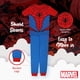 thumbnail image 4 of Set de pijama, disfraz de Spider-Man de Marvel para niños, talla 10, 4 of 6