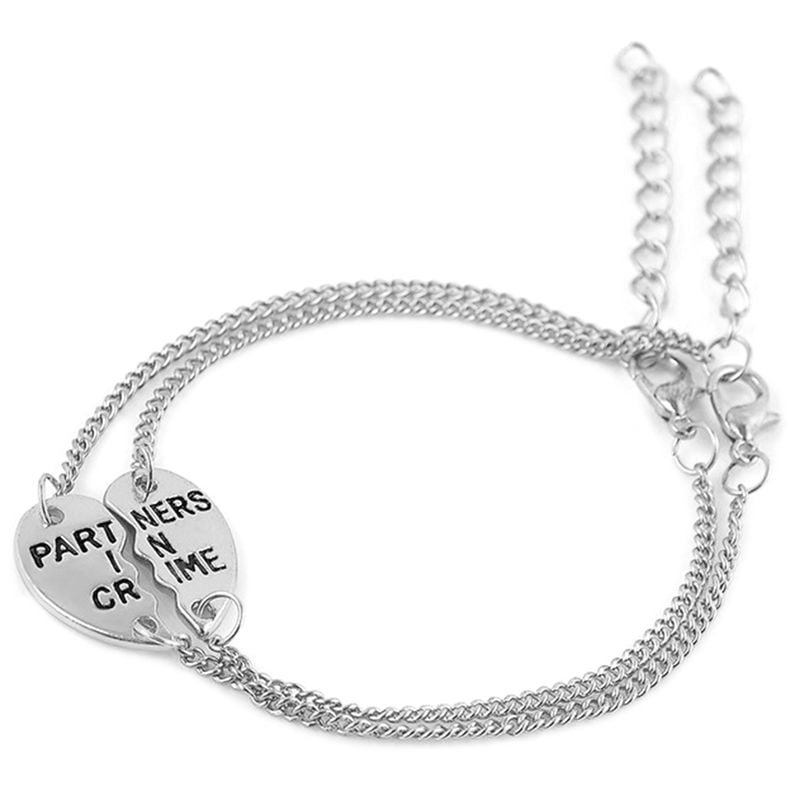 2/3/4Pcs Best Friend Bracelets Friendship Bff Matching Distance Heart  Bracelet - Walmart.com