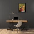 thumbnail image 4 of Jeffrey, Jillian 20x24 Black Modern Framed Museum Art Print Titled - Fresco Fruit II, 4 of 5