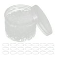 thumbnail image 2 of MOVTOTOP 1 Boîte Élastiques pour Cheveux pour Enfants Élastiques Transparents Élastiques Bandes pour Cheveux Élastiques en Caoutchouc Pratiques et Transparents Élastiques en Caoutchouc pour Cheveux Bandes en Caoutchouc Transparentes pour Cheveux, 2 of 8