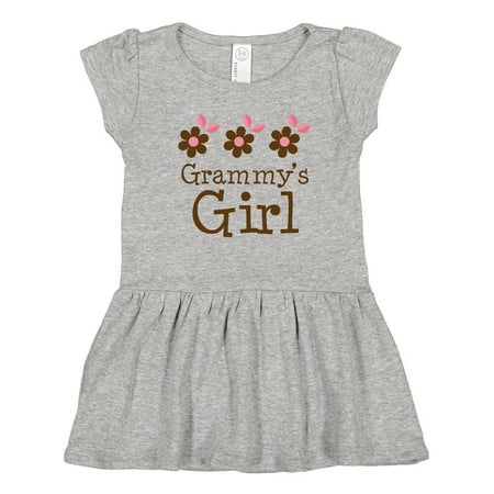 

Inktastic Grammy s Girl Daisies Gift Toddler Girl Dress