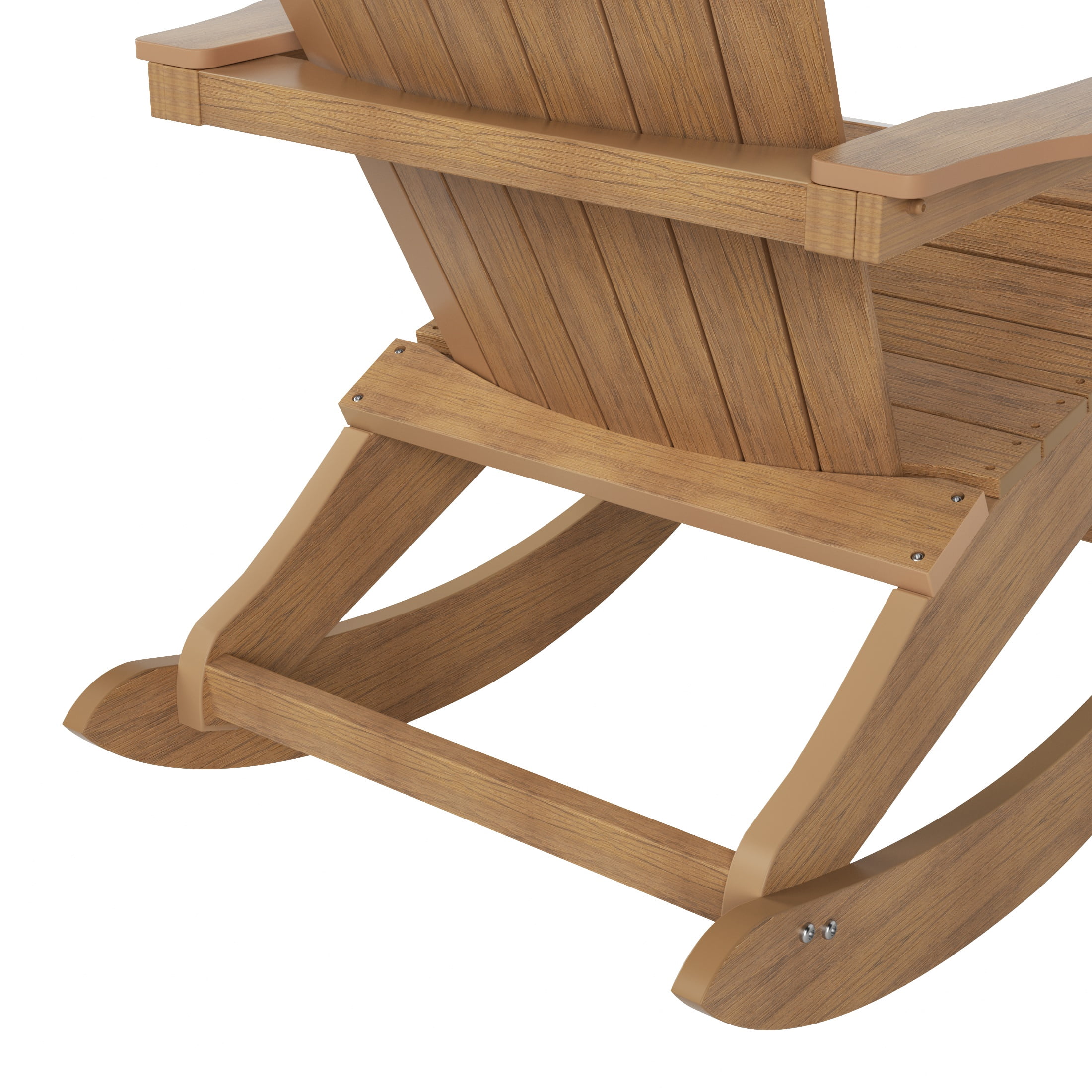 Outdoor Rocking Adirondack Chair, Teak