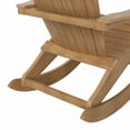 thumbnail image 5 of Outdoor Rocking Adirondack Chair, Teak, 5 of 10