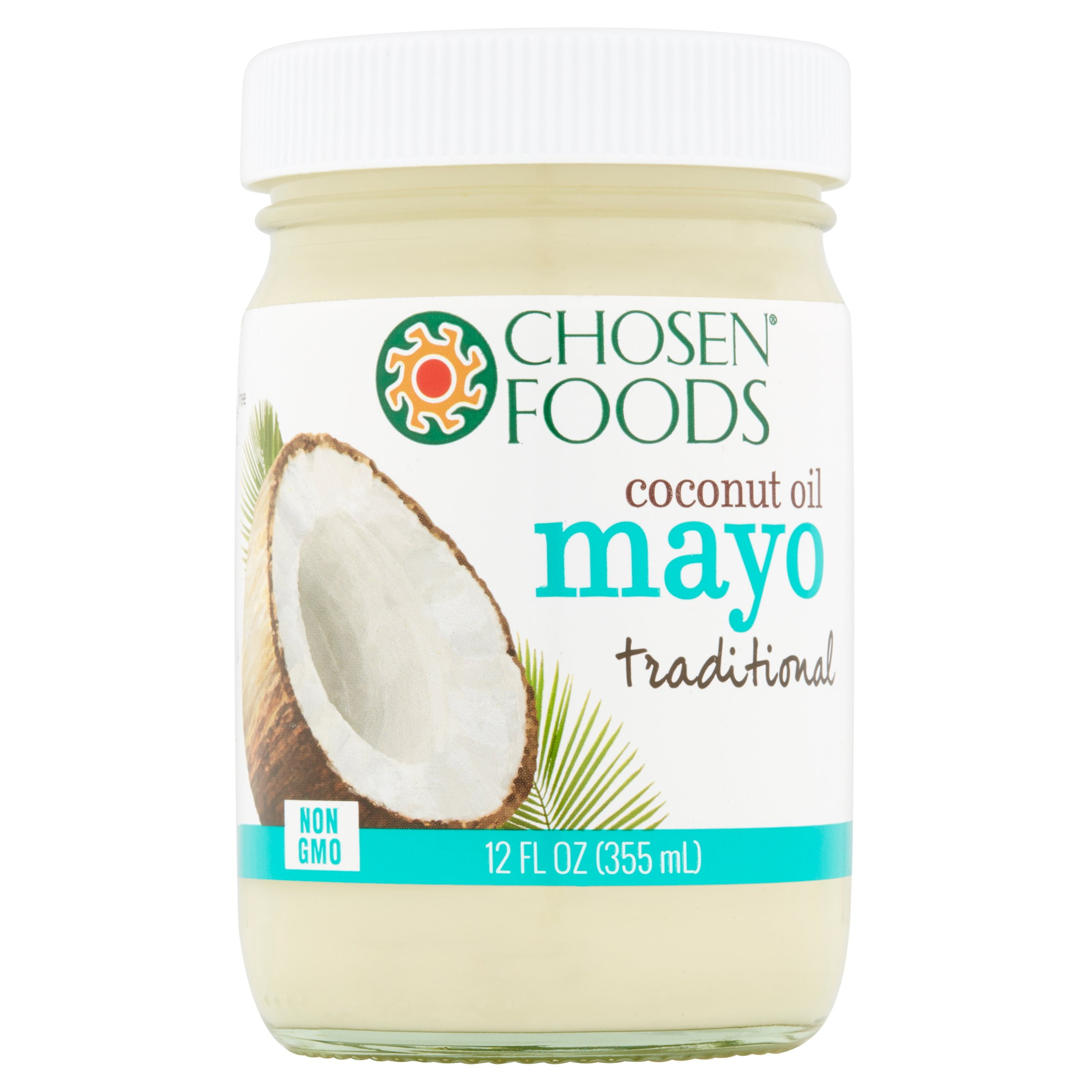 Chosen Foods Mayo Coconut Oil,12 Oz (Pack Of 6)