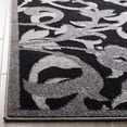 thumbnail image 4 of Safavieh Amherst Millard Floral Area Rug, Anthracite/Light Gray, 7' x 7' Square, 4 of 9