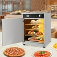 thumbnail image 4 of 4-Shelf 600W Electric Commercial Hot Box Electric Food Warmer For Pizza/Pretzel Silver, 4 of 21