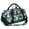 Wildkin Kids Overnighter Duffel Bag for Boys & Girls, Features Two Carrying Handles and Removable Padded Shoulder Strap, BPA & Phthalate Free (Green Camo)