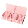 thumbnail image 1 of T-682 Pink Large Rectangular Flower Box Window Display Gift Box Everlasting Soap Packaging Box Floral Arrangement Container For Wedding Mother'S Day Souvenir, 1 of 3