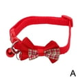 thumbnail image 6 of Bow Tie Adjustable Kitten Necktie Collar Bowknot Dot Cat Puppy Pet Bell, 6 of 8