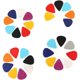 thumbnail image 1 of B 30Pcs Guitar Picks Plectrums Celluloid Guitar Picks, 1 of 5