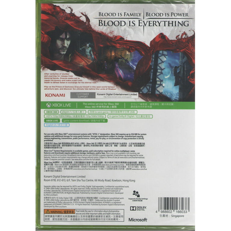 Castlevania Lords Of Shadow 2 Xbox 360