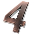thumbnail image 2 of Guardoinrt Copper Plastic Self-Adheve Door Number gn Sticky Numeric Digit Number 1, 2 of 6